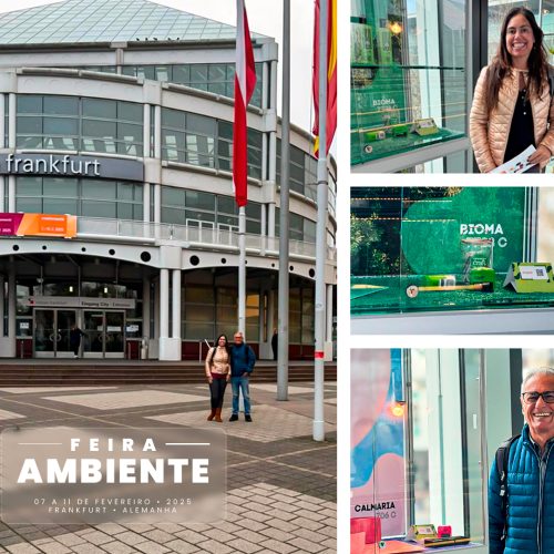 MOSAICO FOTOS - FEIRA AMBIENTE EM FRANKFURT